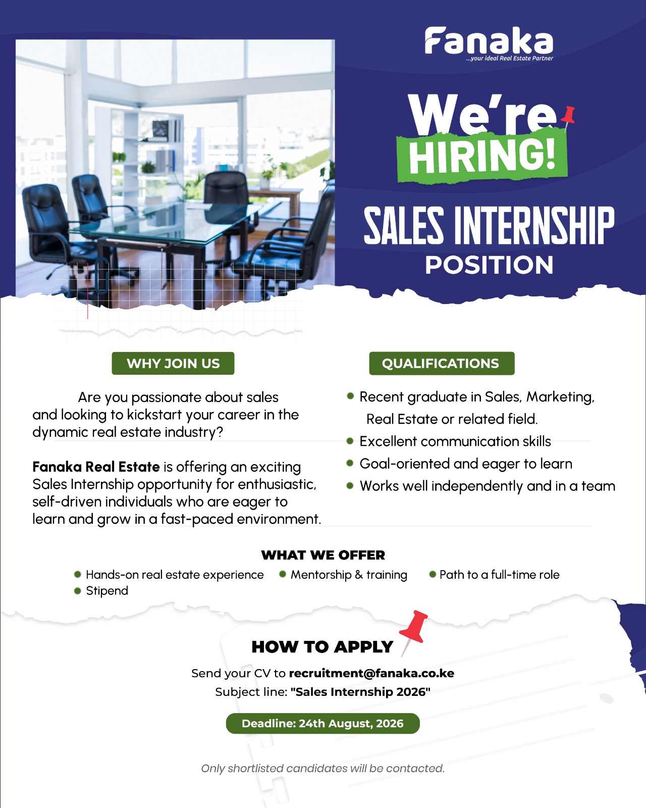 Fanaka Real Estate — we're hiring